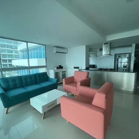 Apartamento Lujoso Economico Frente Al Mar Cartagena